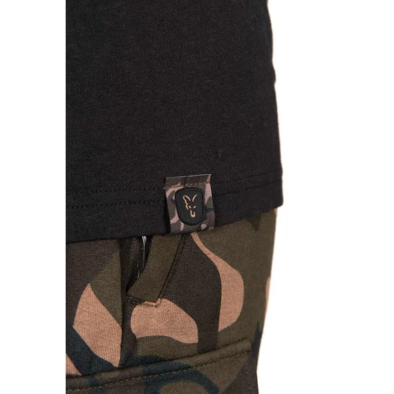 Fox Póló Black / Camo Outline T-shirt