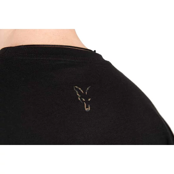 Fox Póló Black / Camo Logo T-shirt