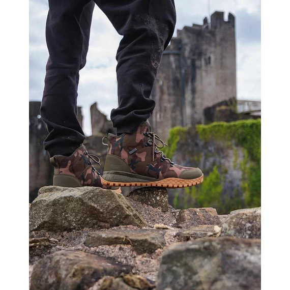 Fox Bakancs Khaki / Camo V2  Boot