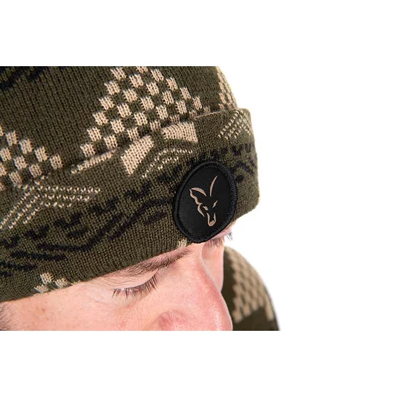 Fox Téli Sapka Festive bobble