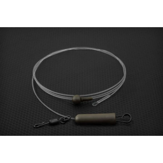 Gemini Előkötött Előke 100% Fluorocarbon Helicopter Leader (100cm) - 45lb