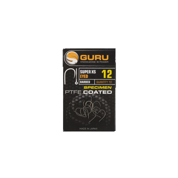 Guru Super XS Eyed Barbed Szakállas Horog
