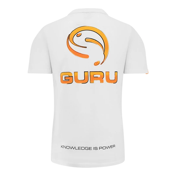 Guru Semi Logo Tee White Póló