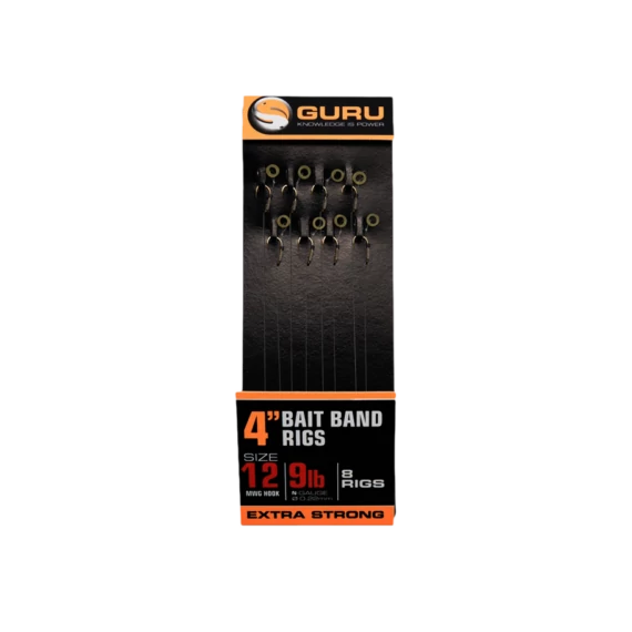 Guru Előkötött Horog SMWG Bait Bands 4