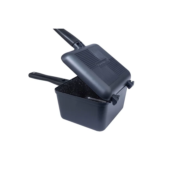 Ridgemonkey Sütő Szett Connect Deep Pan & Griddle Granite Edition