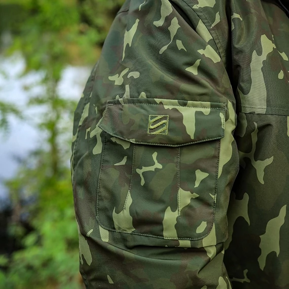 Sonik Kabát Heavy Weight Padded Jacket Camo