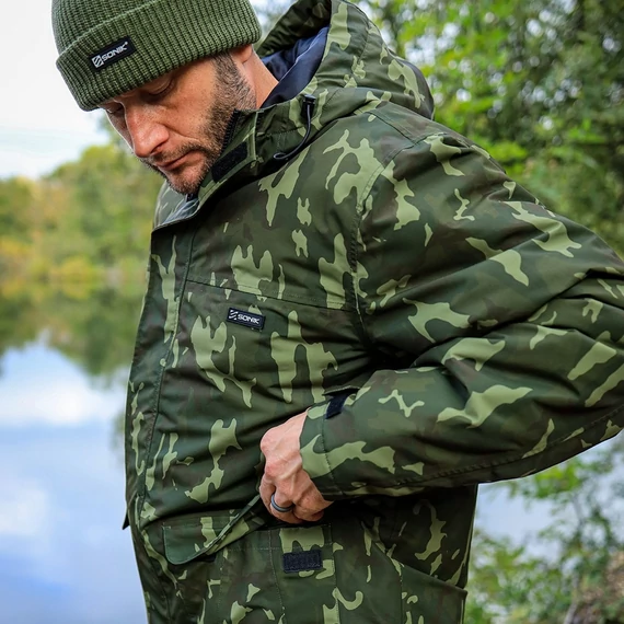 Sonik Kabát Heavy Weight Padded Jacket Camo