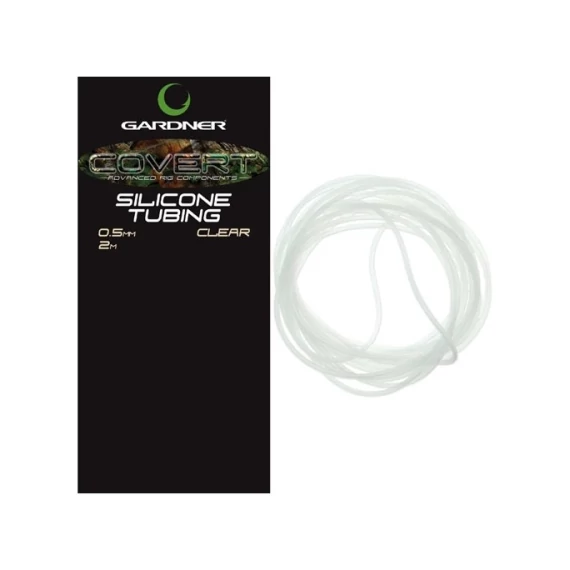 Gardner Covert Silicone Tubing szilikon cső - XT Silicone Tubing  (0,5mm)