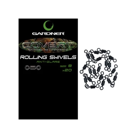 Gardner Covert Rolling Swivels forgó