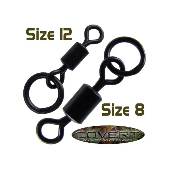 Gardner Covert Flexi-Ring Swivels nagykarikás forgó