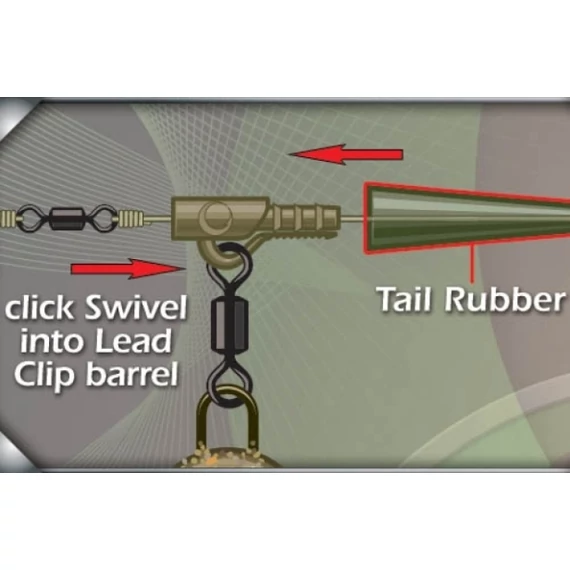 Gardner Target Mini Tail Rubbers gumi harang