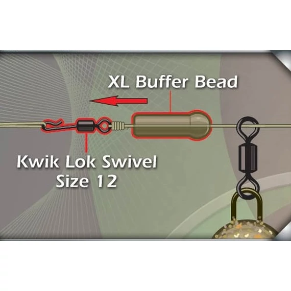 Gardner Target Kwik Lok Swivels mini gyorskapocs