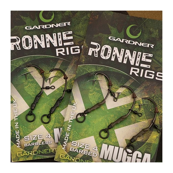 Gardner Ronnie Rigs Előkötött Horgok