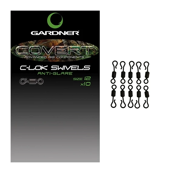 Gardner Covert C-lok Swivels Speciális Gyorskapocs