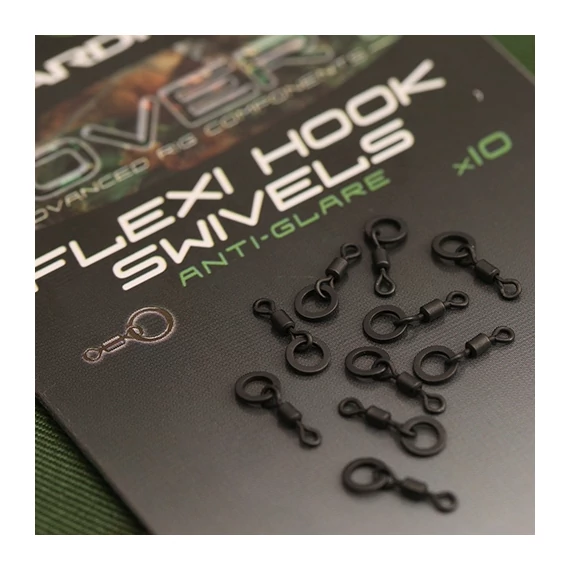 Gardner Covert Flexi Hook Swivels Horog Mini Forgókapocs