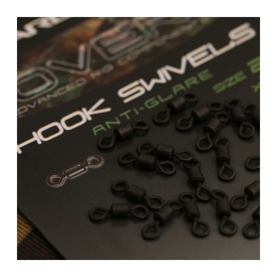 Gardner Covert Hook Swivels Horog Microforgó