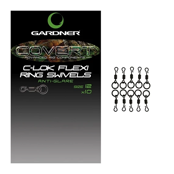 Gardner Covert C-lok Flexi Swivels Speciális Gyorskapocs