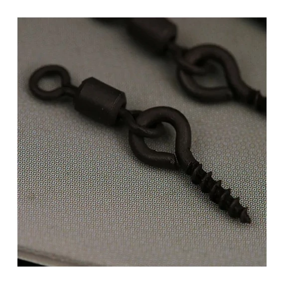 Gardner Covert Swivel Bait Screws Csalitüske Forgóval