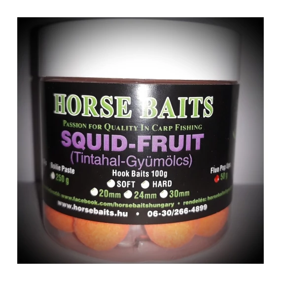 Horse Baits Pop Ups Squid-Fruit (16mm/50g)
