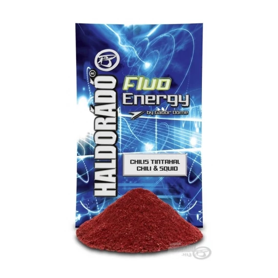 Haldorádó Fluo Energy Etetőanyagok - Chilis Tintahal