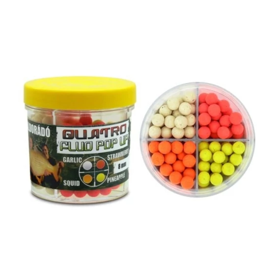 Haldorádó Quatro Fluo Pop Up Boilies