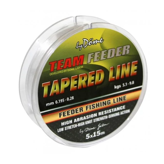By Döme TF Tapered Leader 15m x5