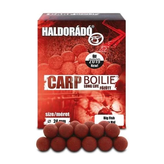 Haldorádó Bojli Carp Boilie Főzött Nagy Hal
