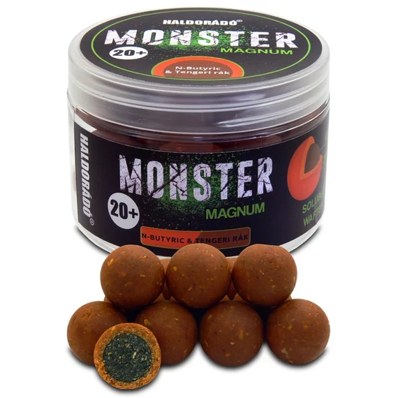 Haldorádó MONSTER Magnum 20+ mm - N-Butyric, Tengeri Rák
