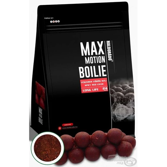 Haldorádó MAX MOTION Boilie Long Life (24mm)
