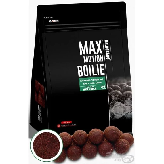 Haldorádó MAX MOTION Boilie Premium Soluble (24mm)
