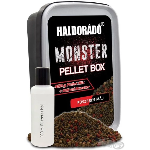 Haldorádó MONSTER Pellet Box - Fűszeres Máj