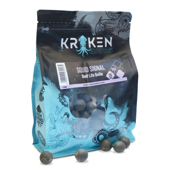 The Kraken Baits Squid Signal Shelf Life Boilie 12/16/20/24/30mm méretekben