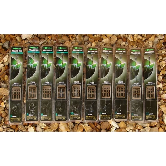 Korda Krank ready rig Előkötött horog