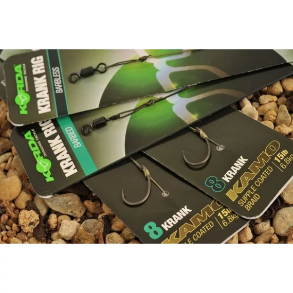 Korda Krank ready rig Előkötött horog