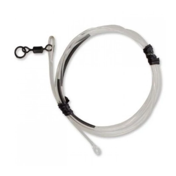 Korda Kamo Leader Ring Swivel Fluorocarbon Előtétzsinór (40lb Clear)