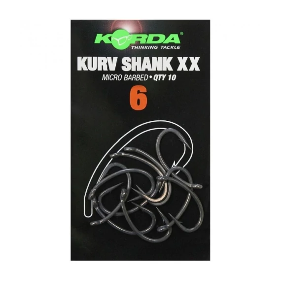 Korda Kurv Shank XX Pontyozó Horgok