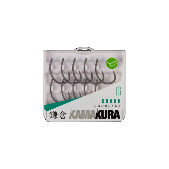 Korda Kamakura Krank Barbless Szakáll Nélküli Horog