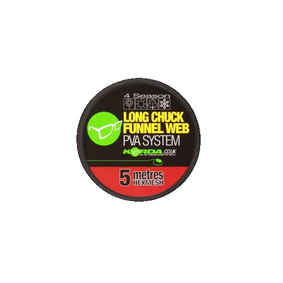 Korda Longchuck Funnel Web Hexmesh Refill PVA Háló Utántöltő (5m)
