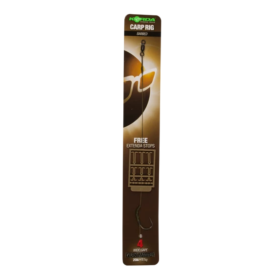 Korda Dark Matter Előkötött Horog Előke