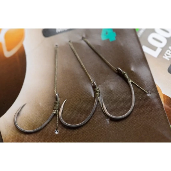 Korda Loop Rigs Krank (18 lb) Előkötött Előke (3db)