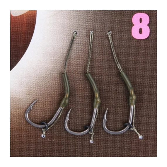 Korda Loop Rigs DF Wide Gape X (18lb) Előkötött Előke (3db)