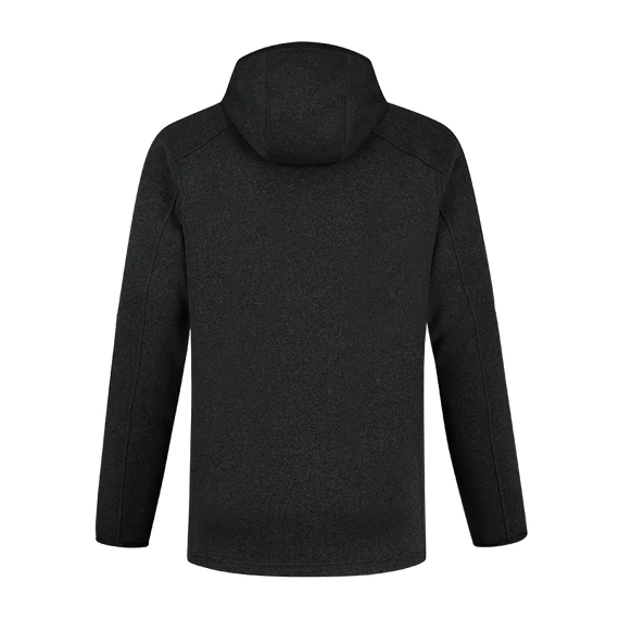 Korda Kore Polar Fleece Jacket Charcoal Kapucnis Pulóver