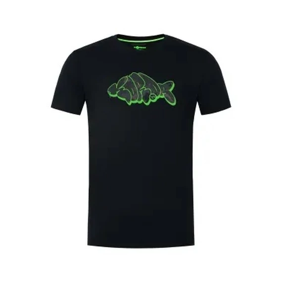 Korda Póló Outline Tee Black