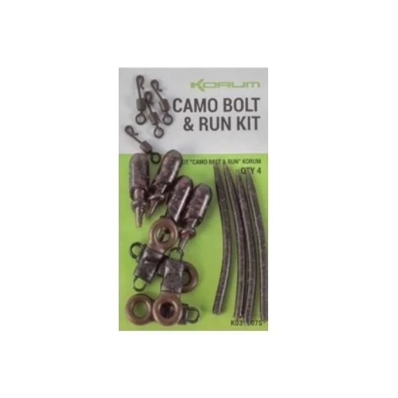 Korum Kapocs Camo Bolt & Run Kit