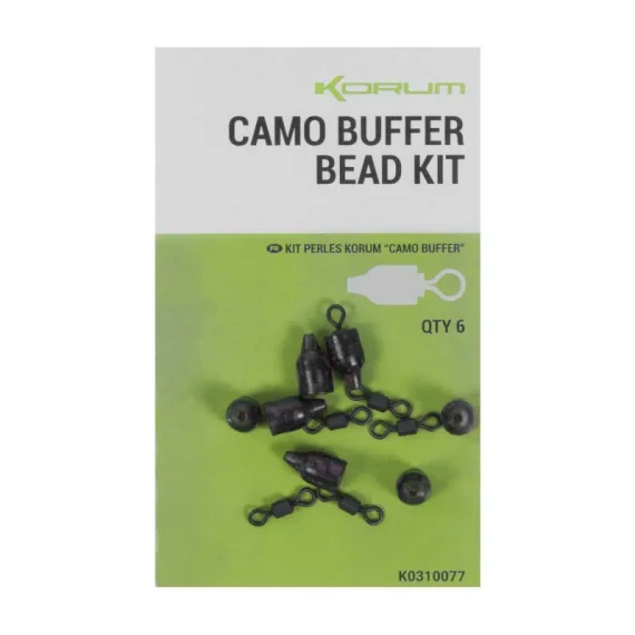 Korum Speciális Forgó Camo Buffer Bead Kit