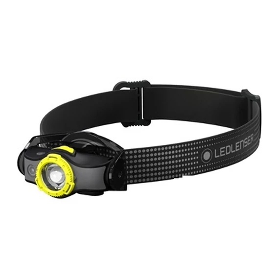 Ledlenser MH5 outdoor tölthető LED fejlámpa 400lm/180m 1x14500 Li-ion, fekete/sárga