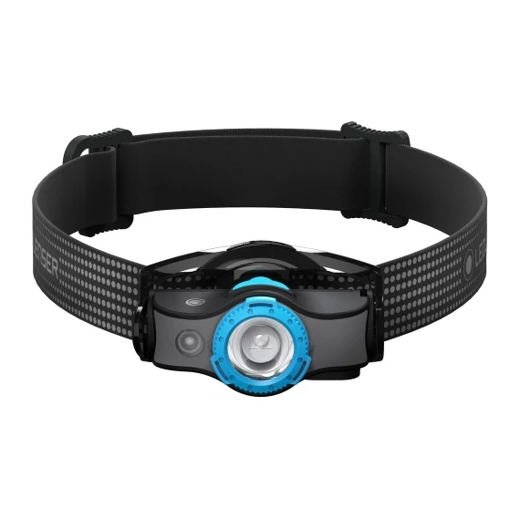 Ledlenser Fejlámpa MH5 Outdoor Akkumulátoros Fekete/Kék (400lm)