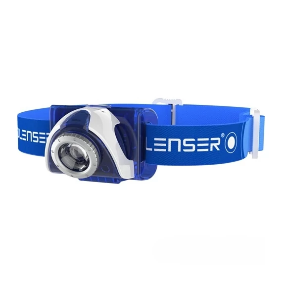 Ledlenser Fejlámpa SEO3 Kék (100lm)