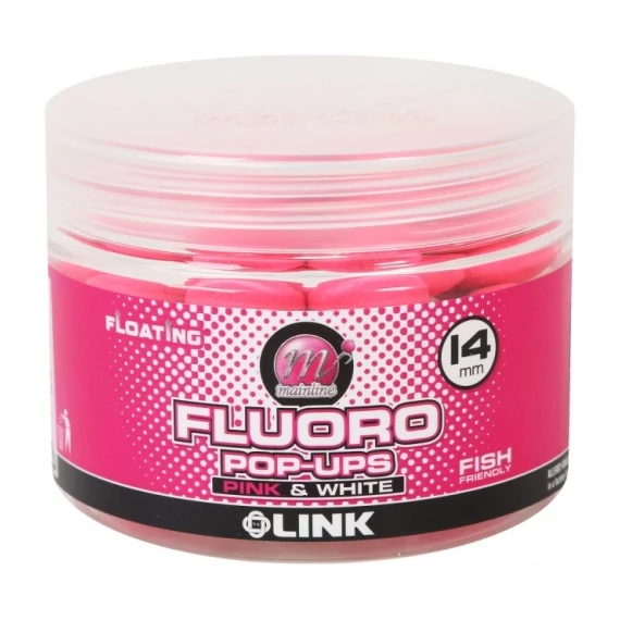 Mainline The Link Bright Pink & White- Pop-ups Bojli (14mm)