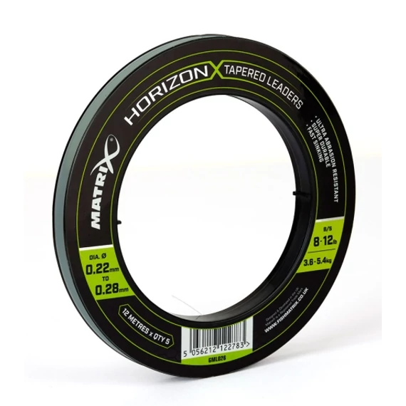 Matrix Horizon X Tapered Shock Leader Előtétzsinór (8lb/12lb)